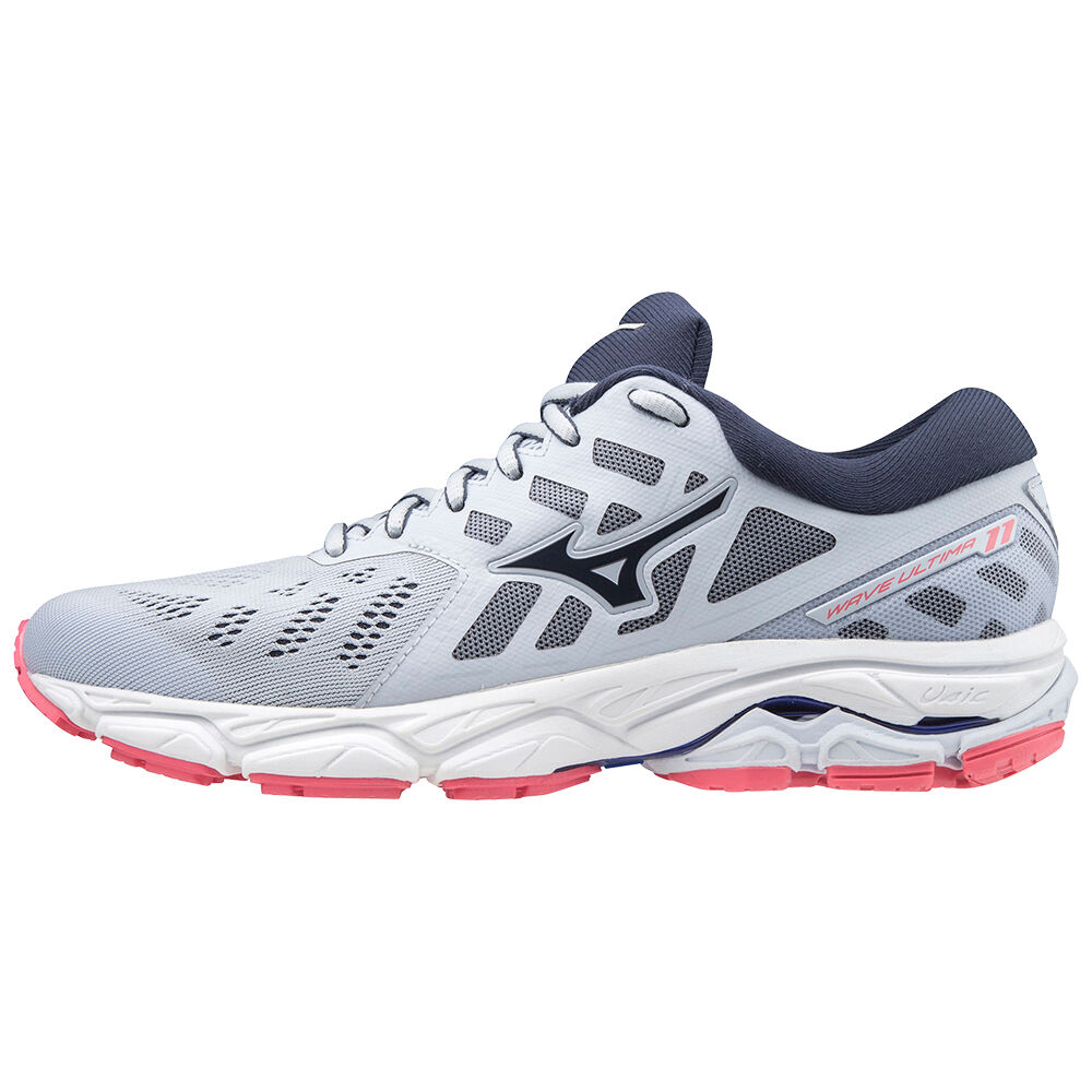 Sapatilhas Running Mizuno Wave Ultima 11 - Mulher - Cinzentas/Azuis - JXQNL4078